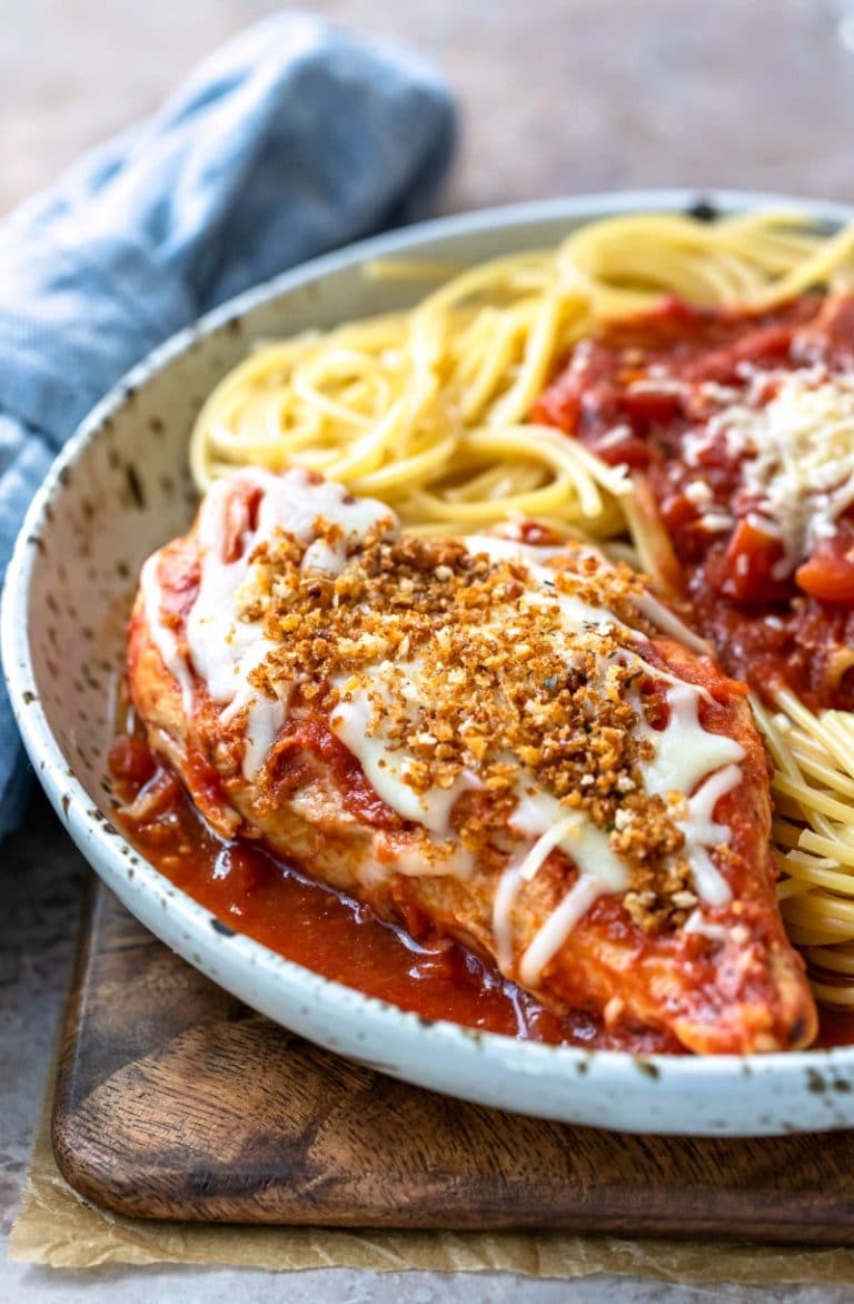 Slow Cooker Chicken Parmesan I Heart Eating 