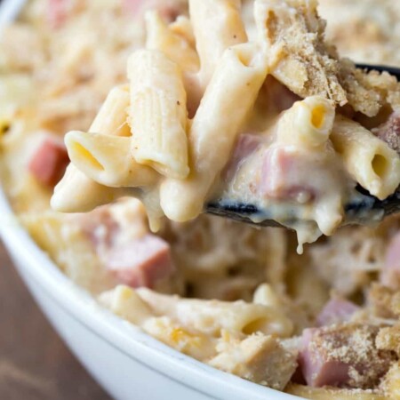 Chicken Cordon Bleu Casserole - I Heart Eating