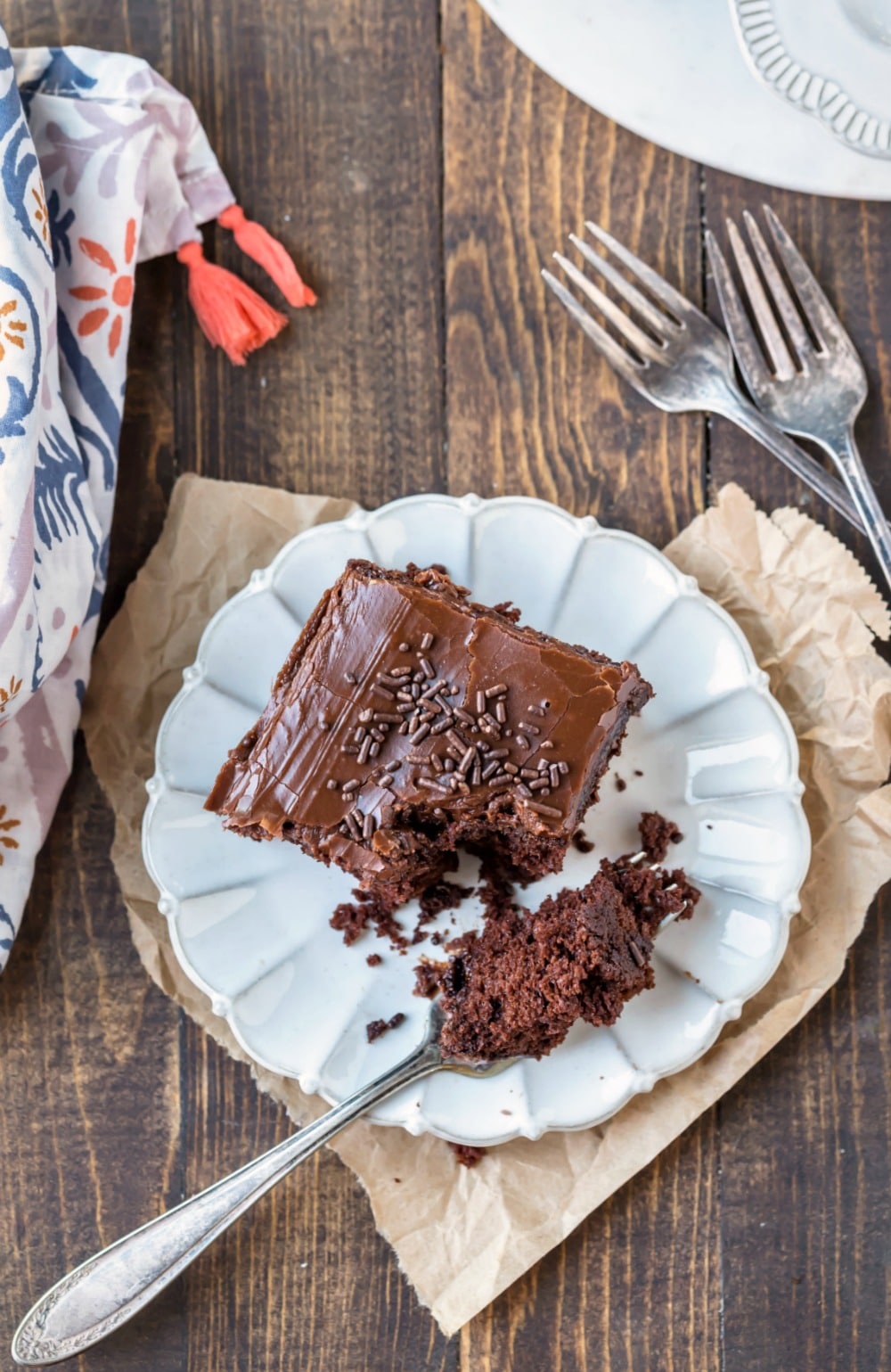 Chocolate Mayonnaise Cake - I Heart Eating