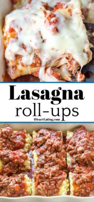 Lasagna Roll Ups - I Heart Eating