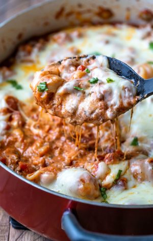 Easy One-Skillet Lasagna - I Heart Eating