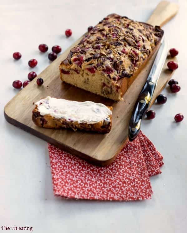 Cranberry Nut Bread Recipe I Heart Eating