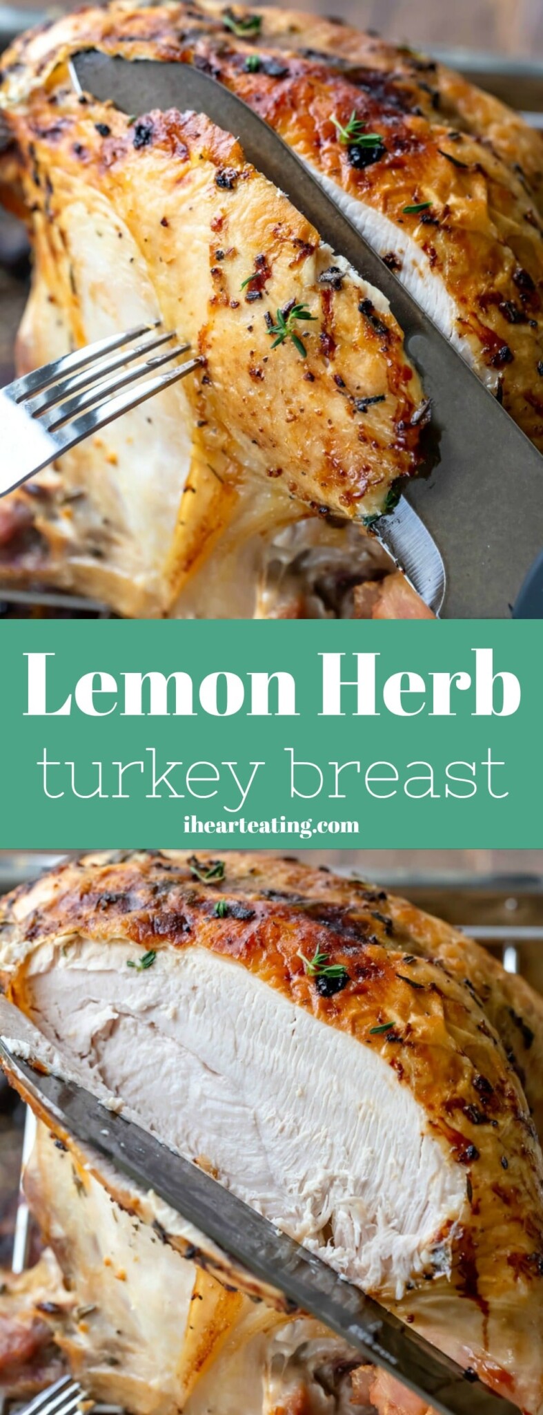 Lemon-Herb Turkey Breast Recipe - I Heart Eating