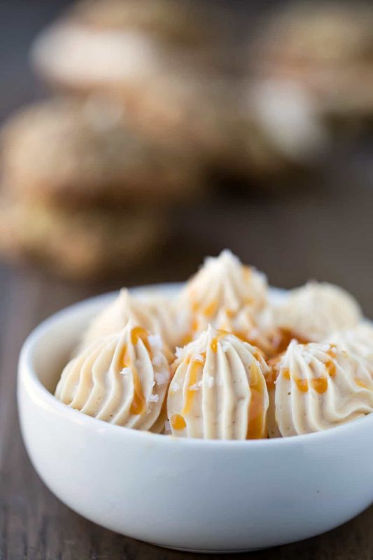 Salted Caramel Buttercream Frosting Recipe - I Heart Eating