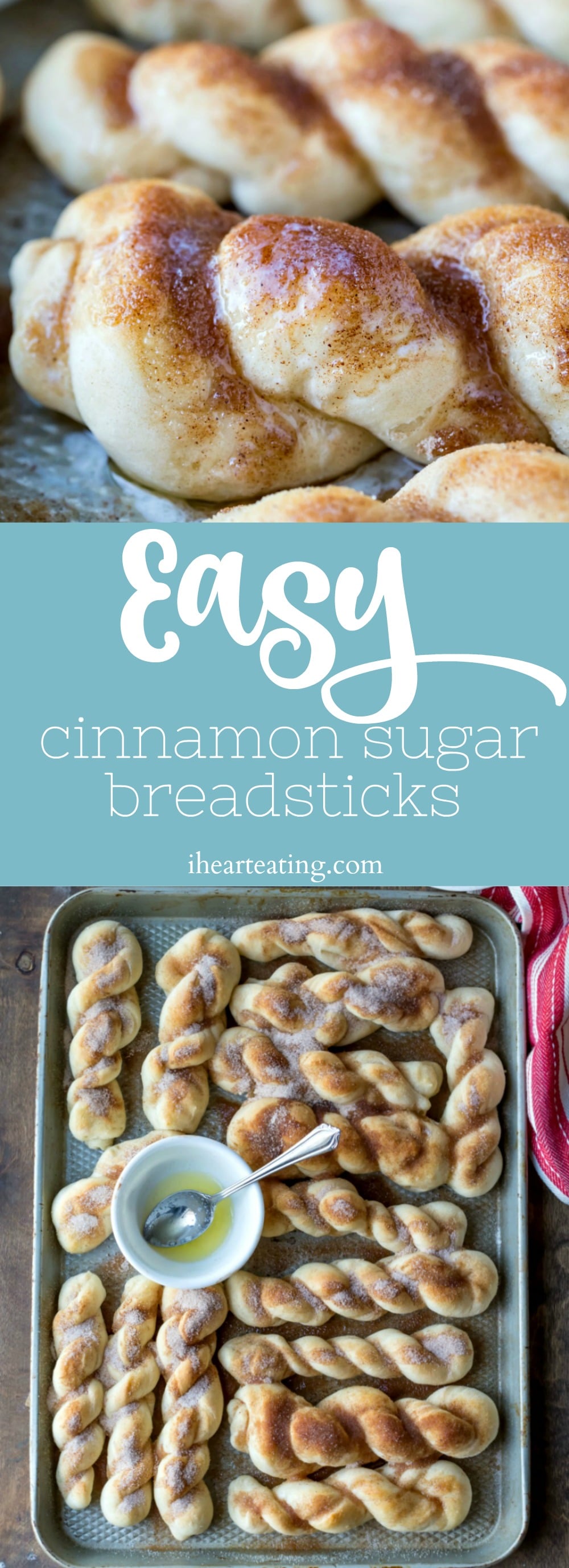 Easy Cinnamon Sugar Breadsticks I Heart Eating