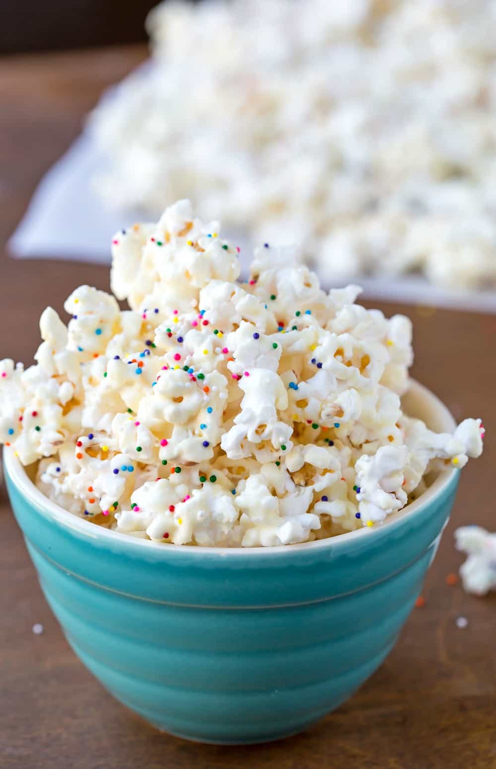 Birthday Cake Popcorn Recipe - I Heart Eating