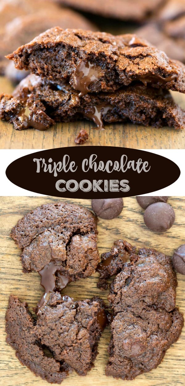 Triple Chocolate Cookie Recipe I Heart Eating