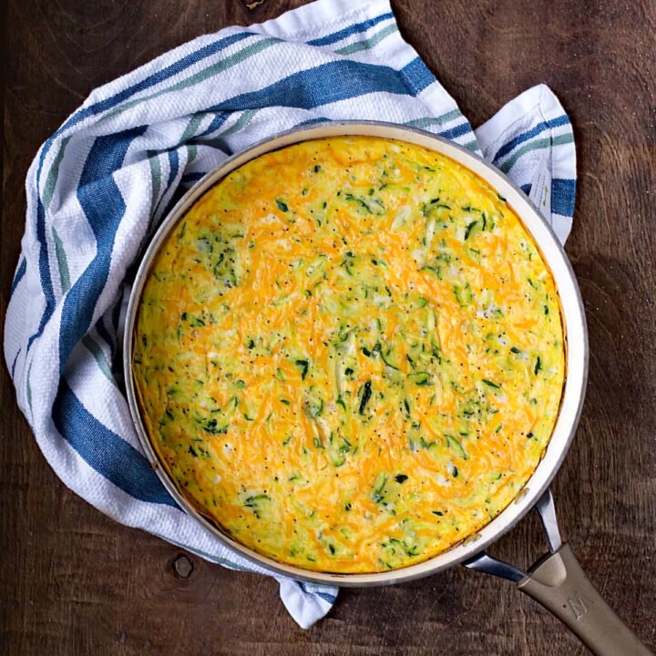 Zucchini Frittata - I Heart Eating