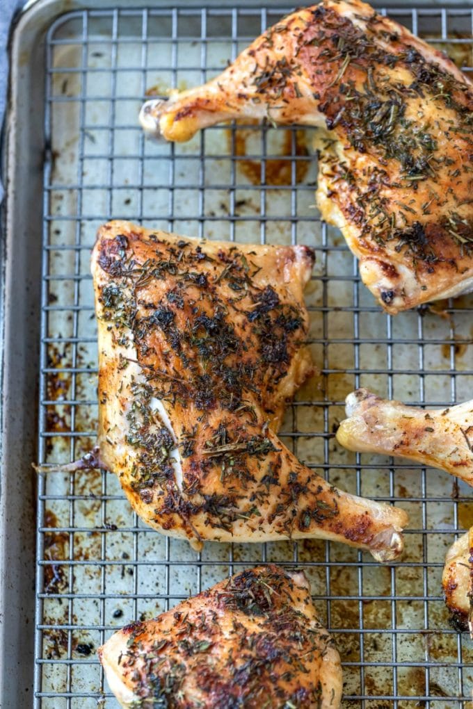 Herb Roasted Chicken Recipe I Heart Eating 