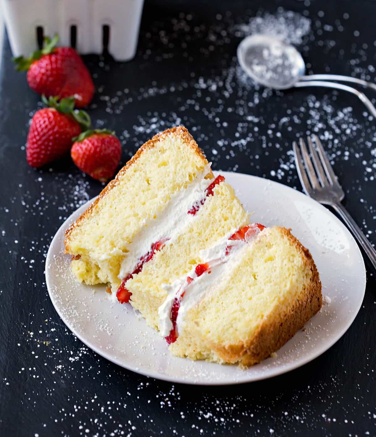 Strawberry Shortcake Cake - I Heart Eating