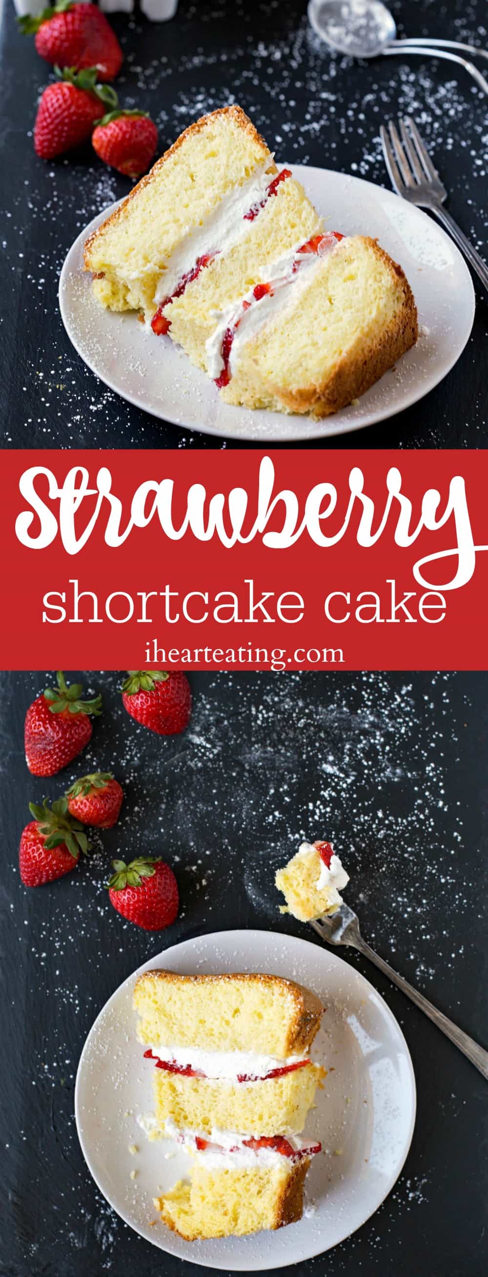 Strawberry Shortcake Cake - i heart eating