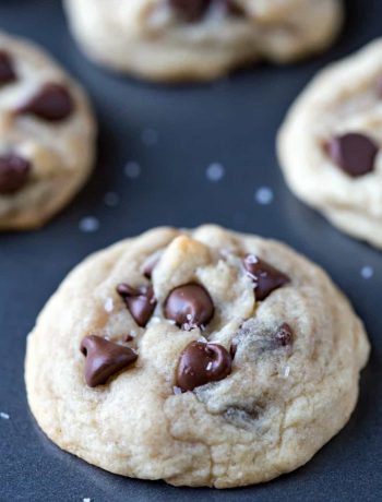 Toffee Chocolate Chip Cookies - i heart eating