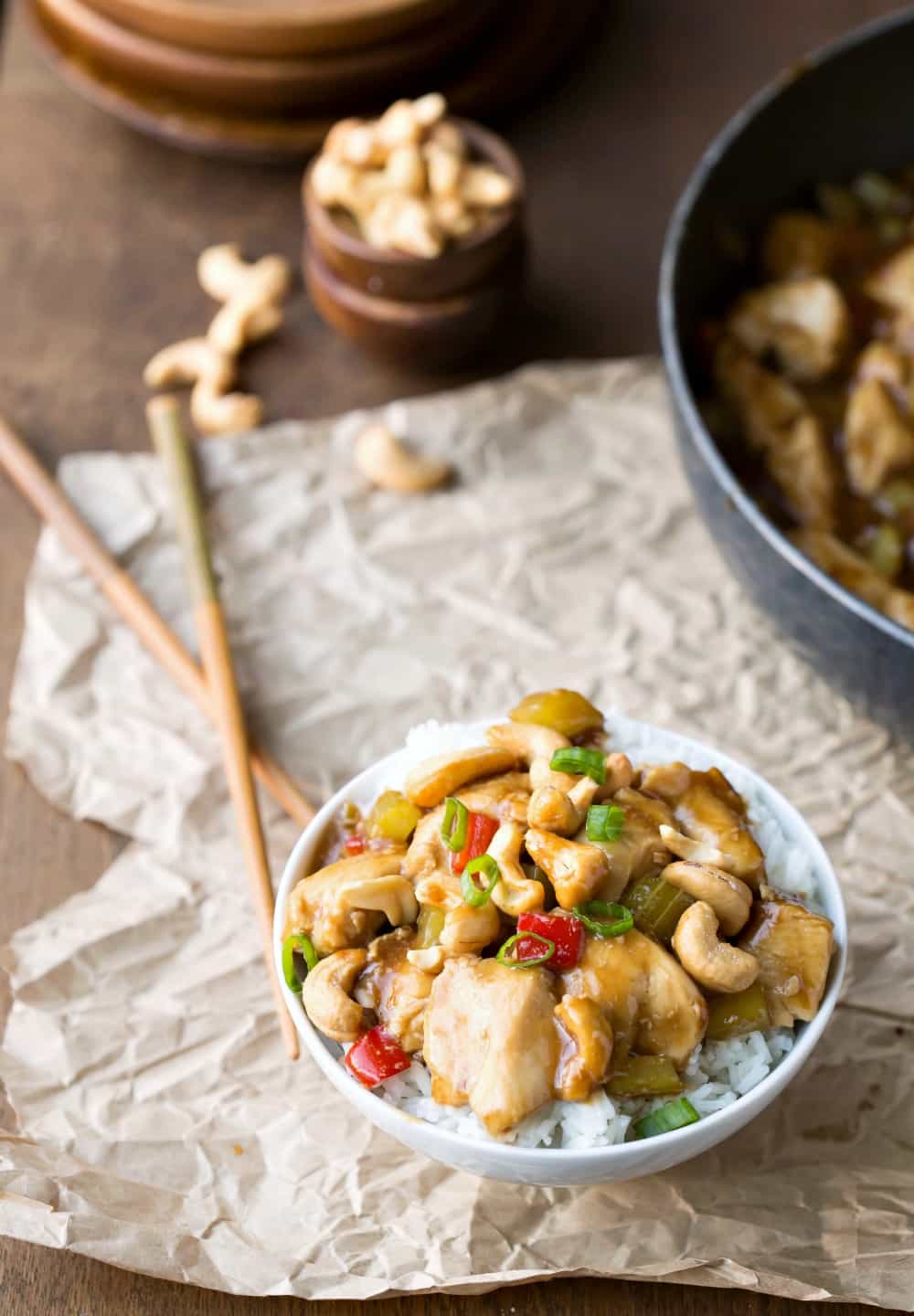 Easy Cashew Chicken Recipe - I Heart Eating