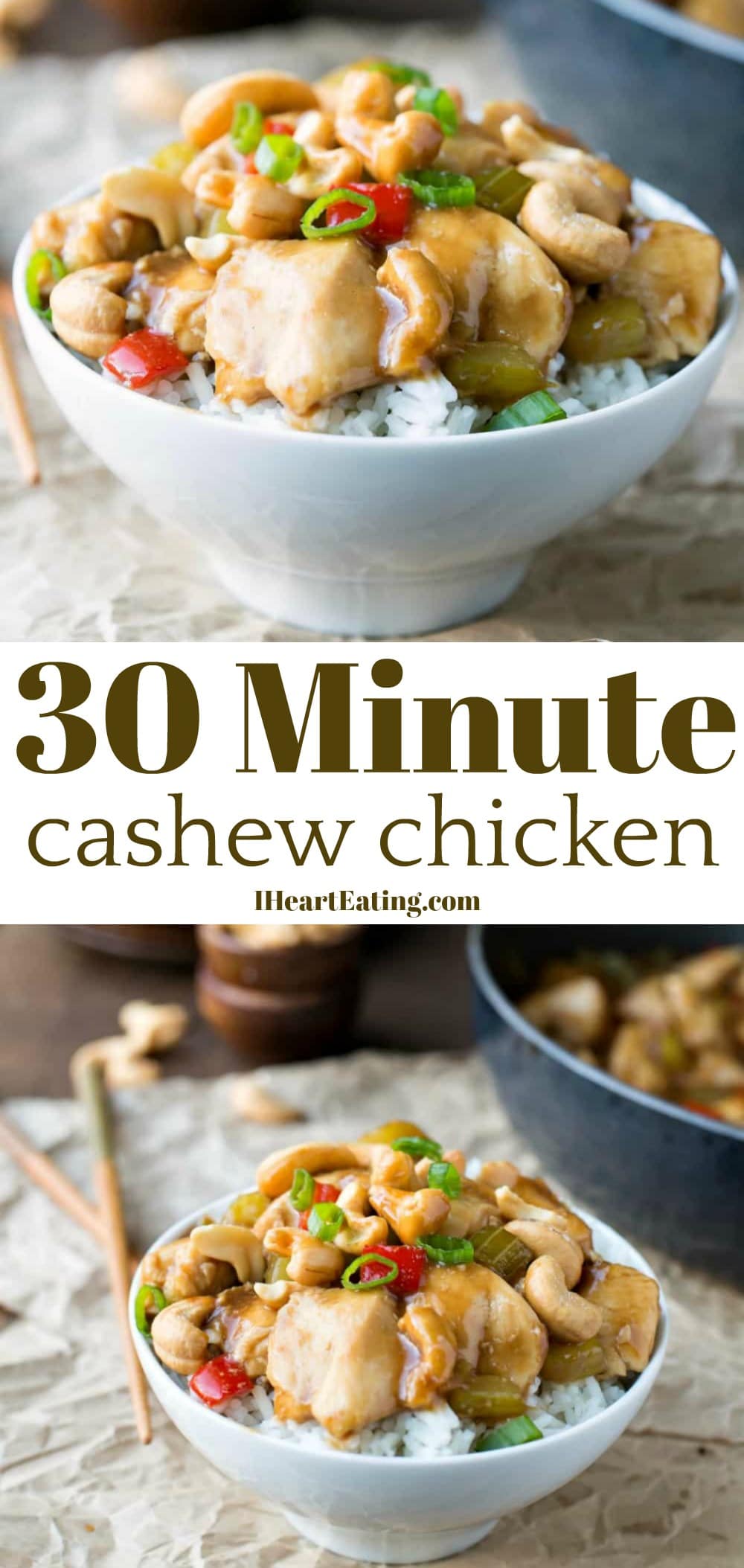 Easy Cashew Chicken Recipe - I Heart Eating