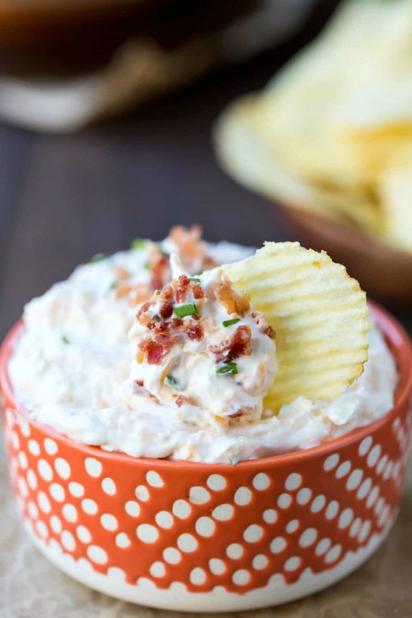 Loaded Sour Cream Dip i heart eating