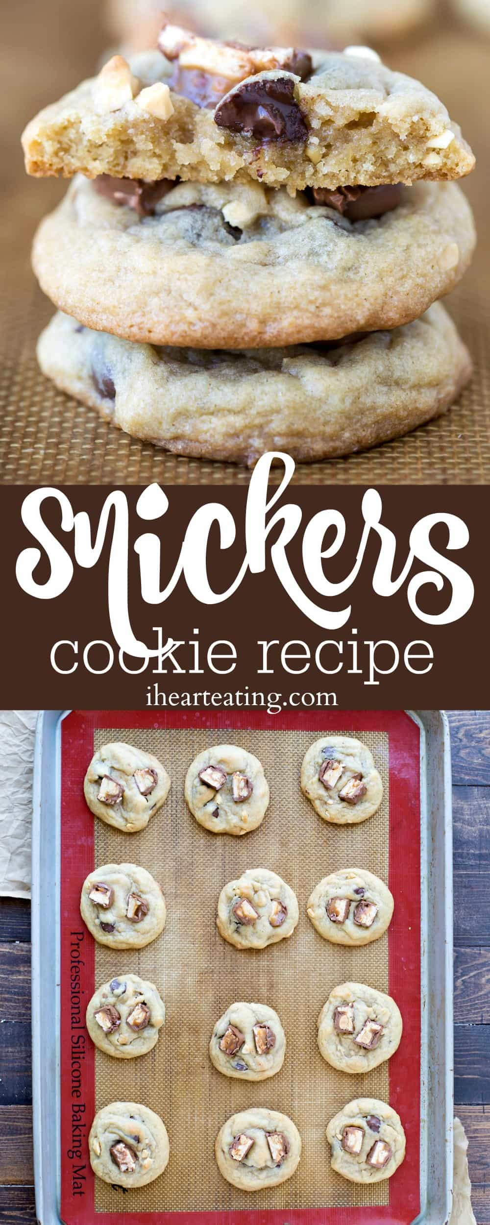 Snickers cookie recipe - I Heart Eating