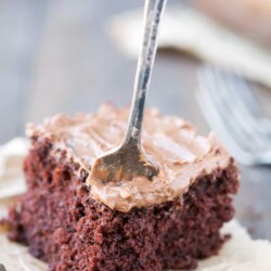 Chocolate Mashed Potato Cake - I Heart Eating