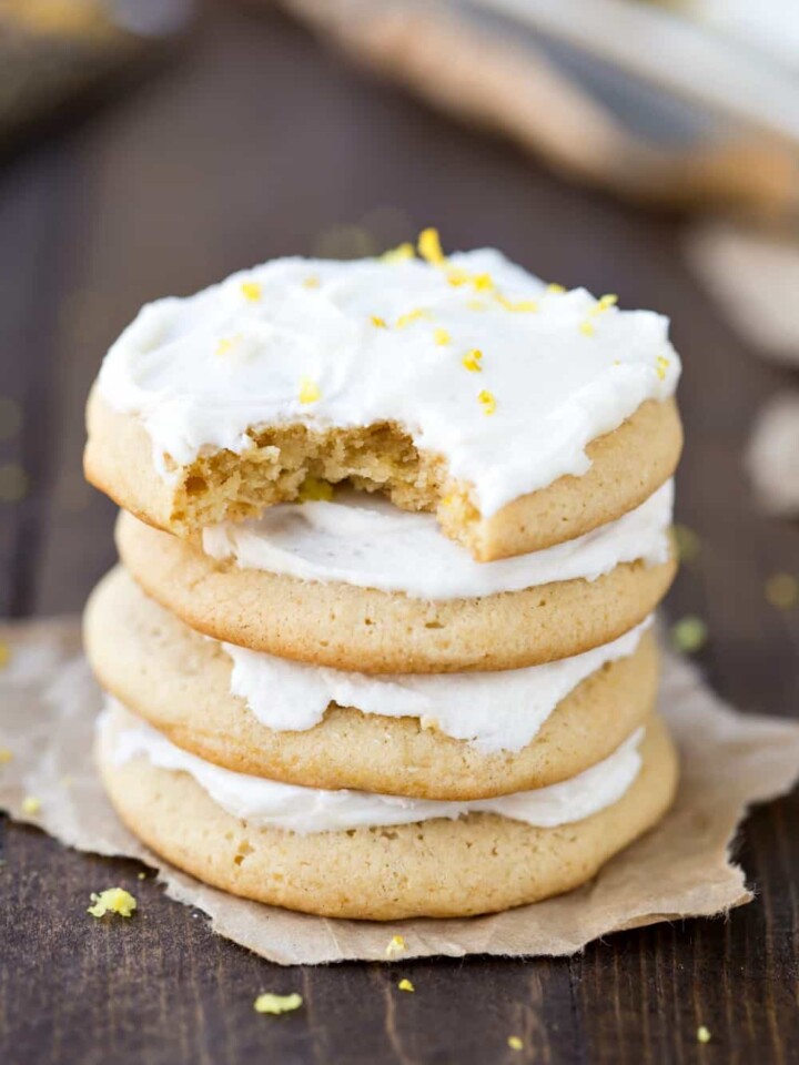 Lemon Cookies - I Heart Eating