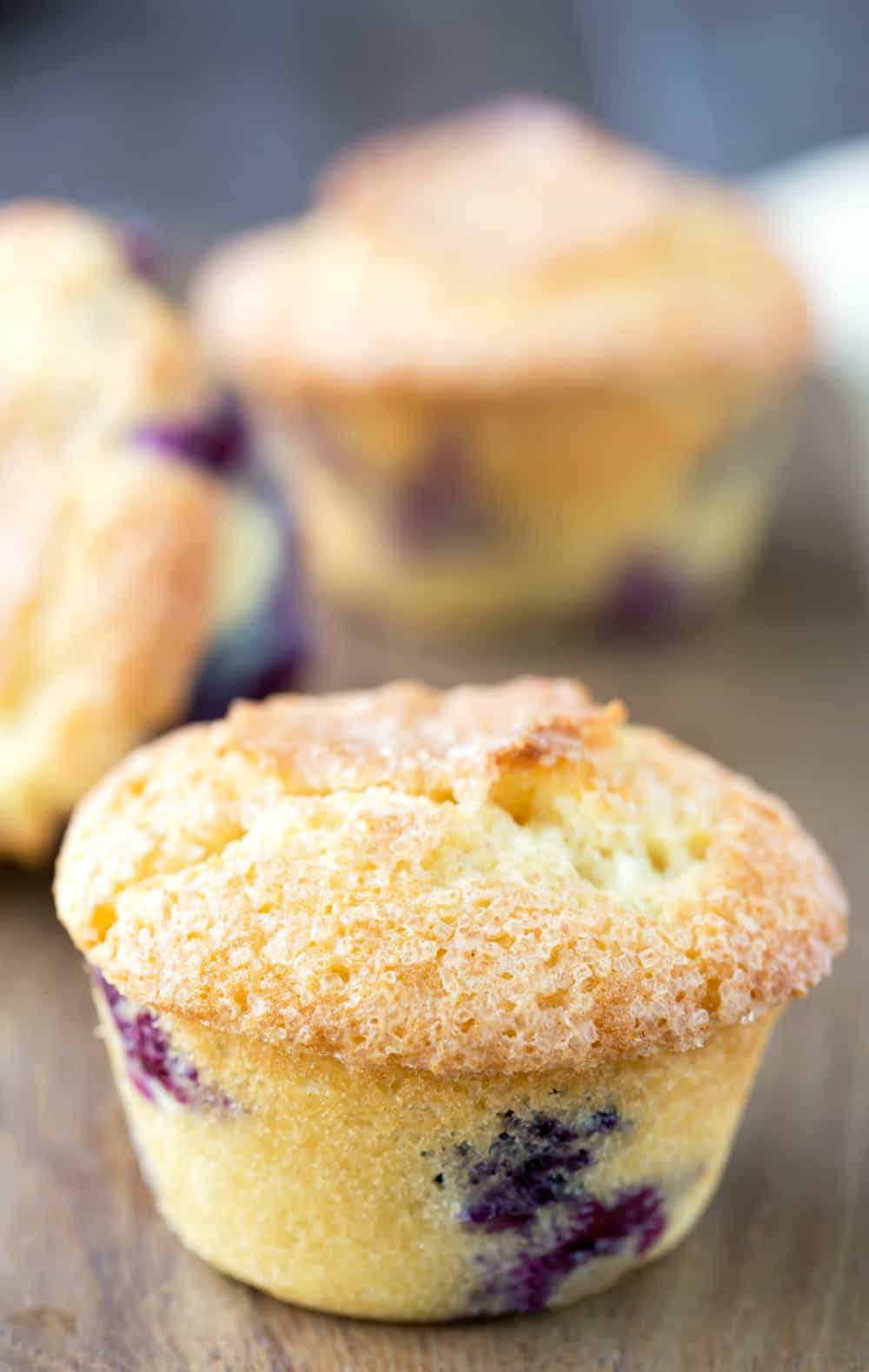 Bakery Style Blueberry Muffins I Heart Eating