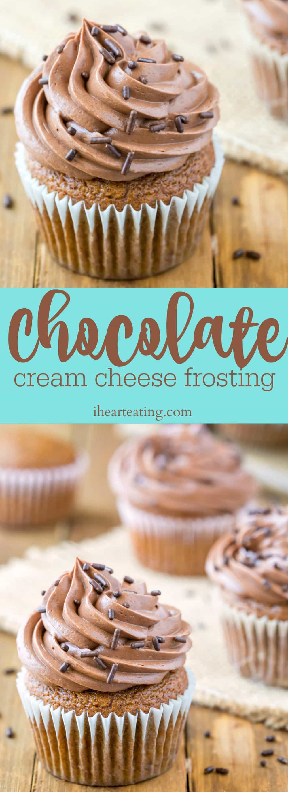 Chocolate Cream Cheese Frosting Recipe i heart eating