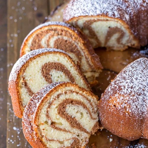 Cinnamon Chocolate Heart Bundt Cake - Kirbie's Cravings