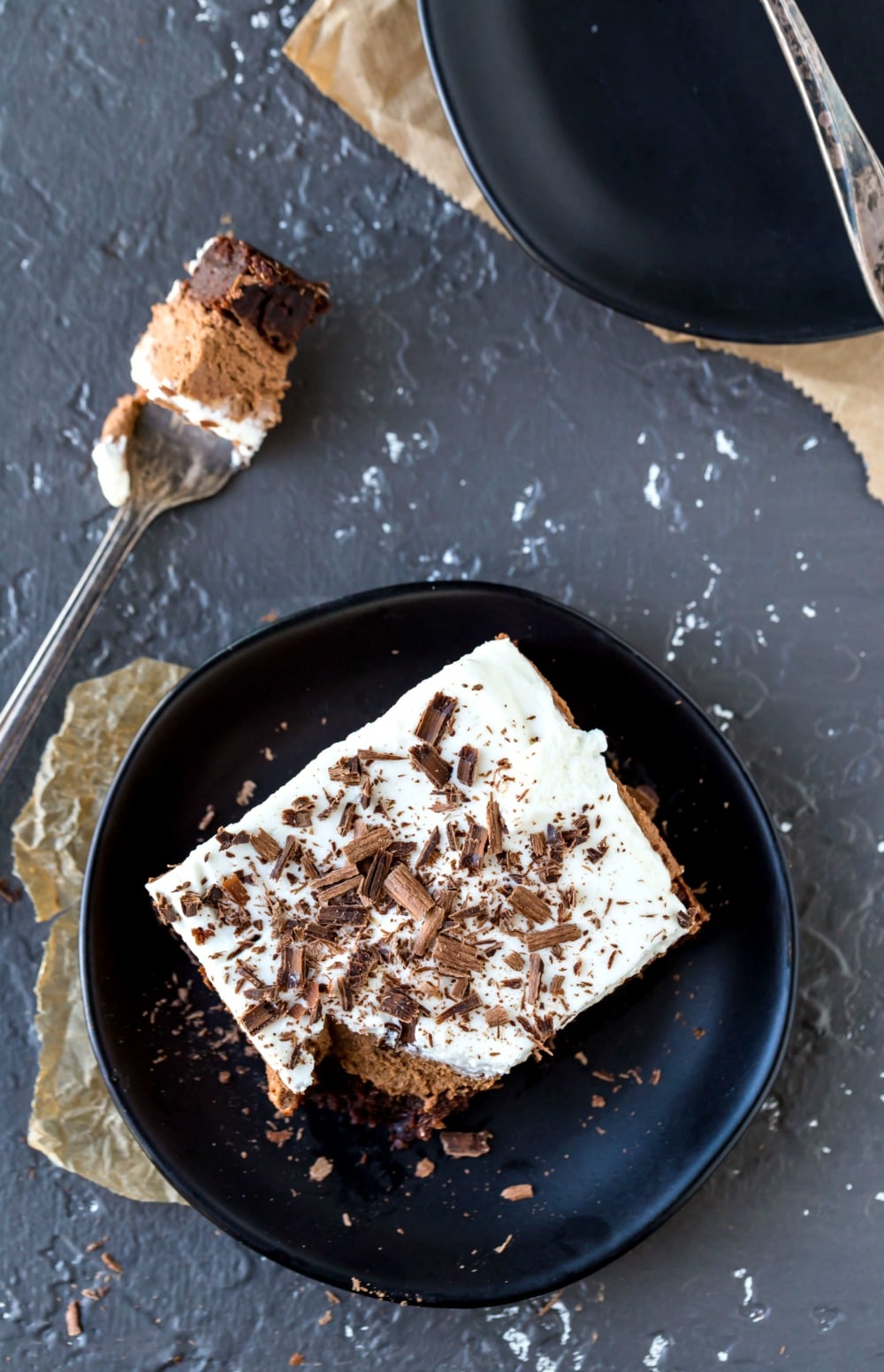 French Silk Brownies - I Heart Eating