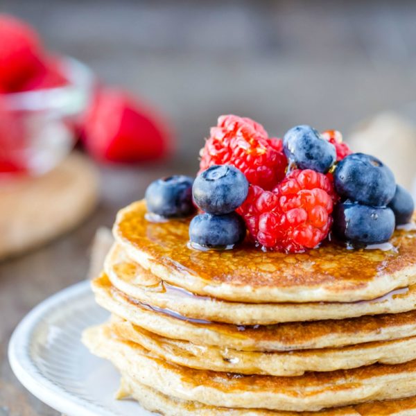 Cottage Cheese Pancakes - I Heart Eating