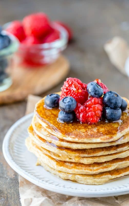 Cottage Cheese Pancakes - I Heart Eating