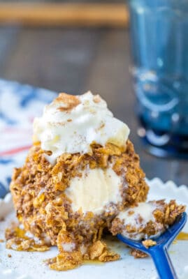 No-Fry Fried Ice Cream - I Heart Eating