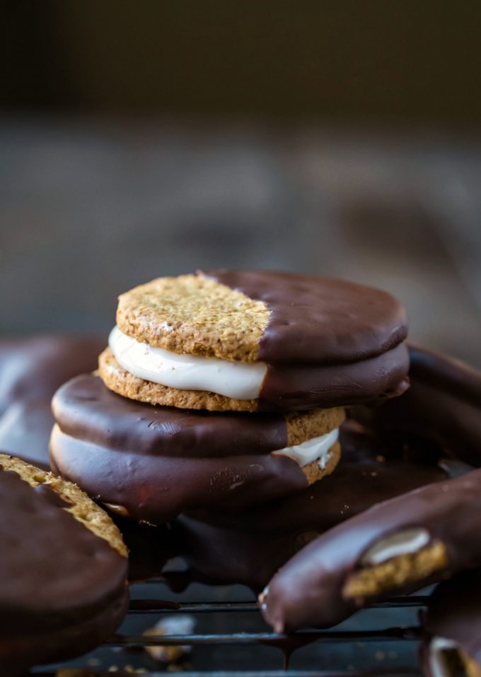 S'mores No Bake Cookies - I Heart Eating