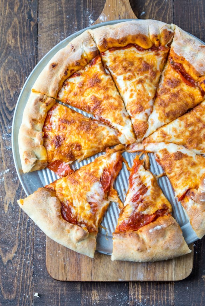 Easy Homemade Pizza Dough - I Heart Eating