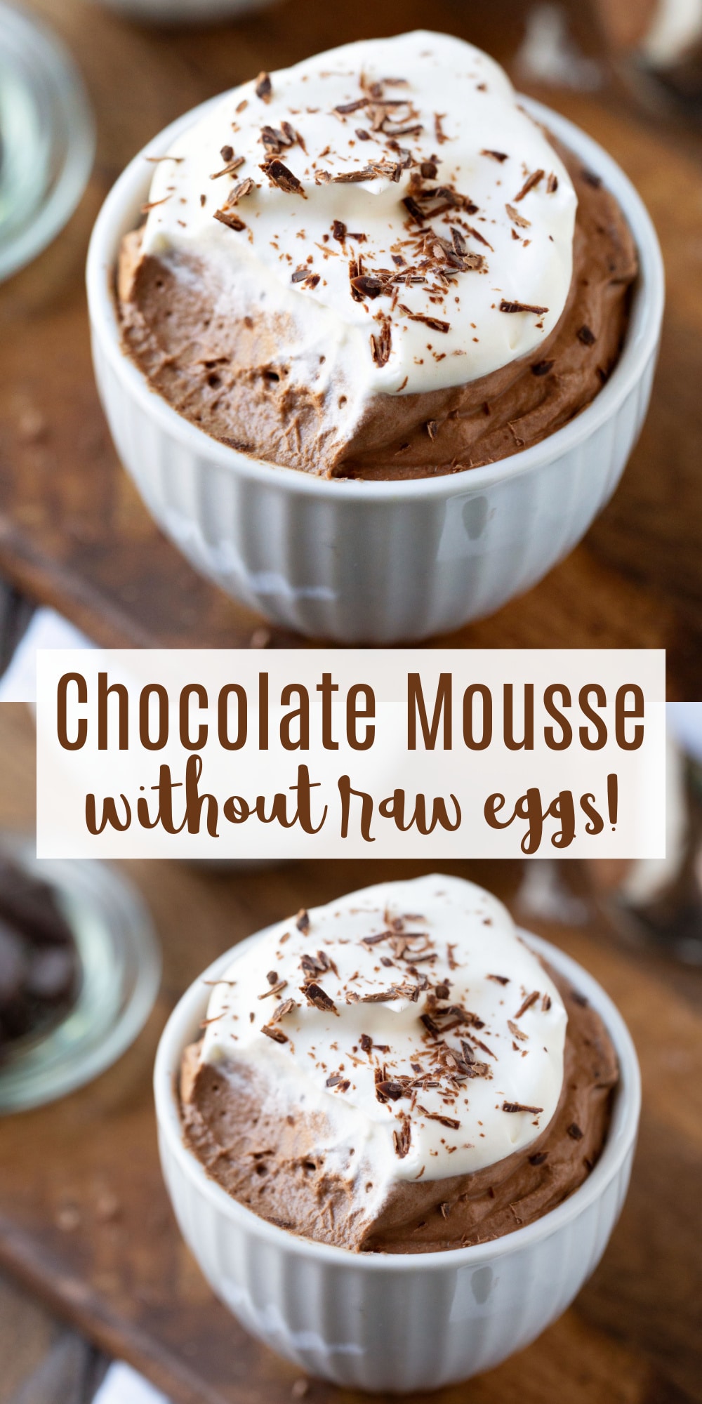 Easy Chocolate Mousse (No Raw Eggs!) - I Heart Eating