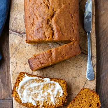 Buttermilk Pumpkin Spice Bread - I Heart Eating