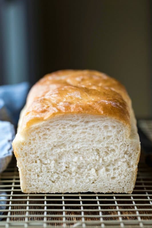 Easy Homemade White Bread Recipe - I Heart Eating