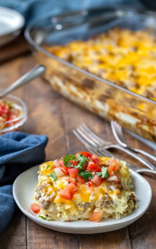 Sausage Breakfast Casserole - I Heart Eating