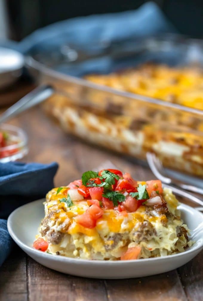 Sausage Breakfast Casserole - I Heart Eating