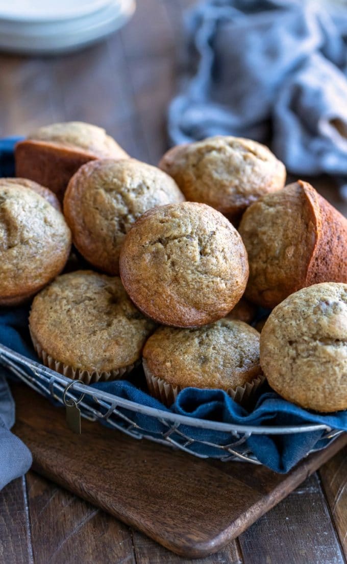 Best Banana Bread Muffins - I Heart Eating