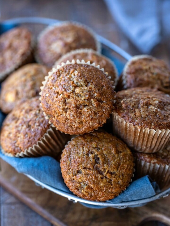 Carrot Zucchini Muffins - I Heart Eating