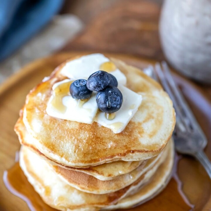 Sour Cream Pancakes - I Heart Eating