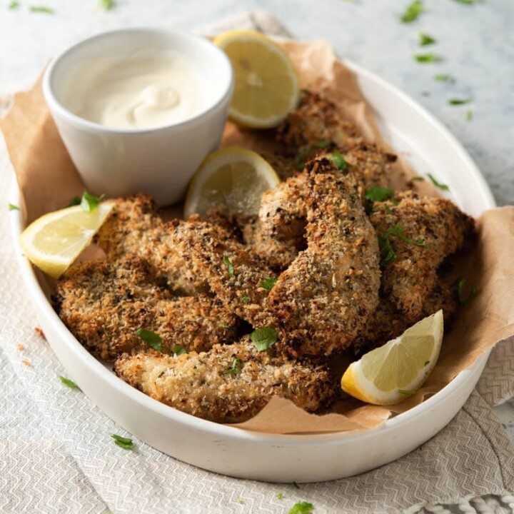 Baked Chicken Tenders - I Heart Eating