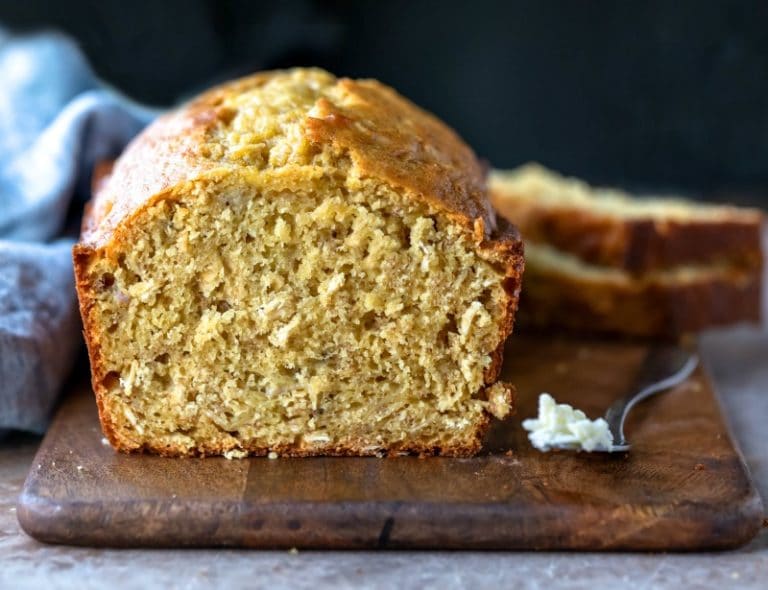 Banana Oatmeal Bread - I Heart Eating