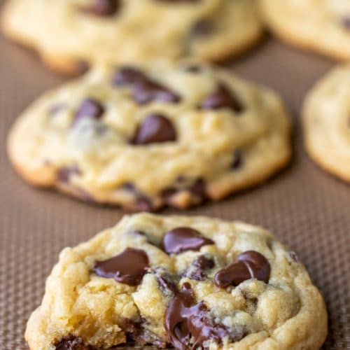 Muffin Tin Chocolate Chip Cookies - I Heart Eating