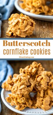 Butterscotch Cornflake Cookies - I Heart Eating