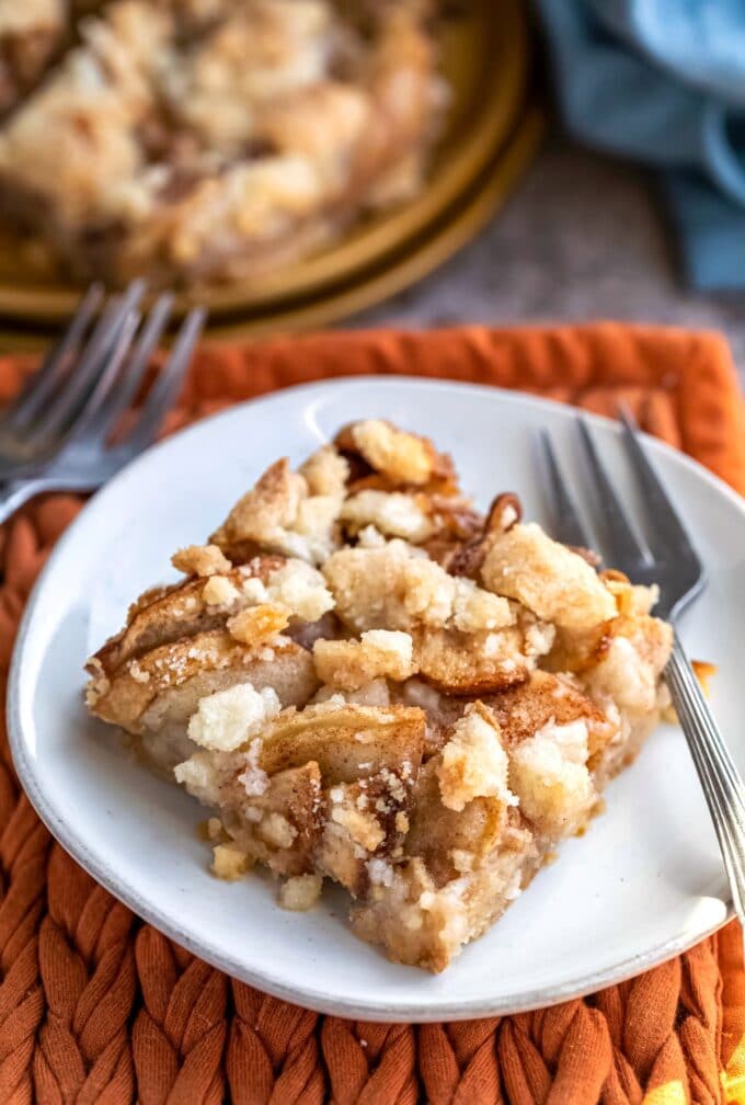 Apple Crumb Bars - I Heart Eating