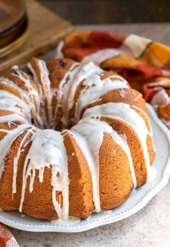 Cranberry Orange Pound Cake - I Heart Eating