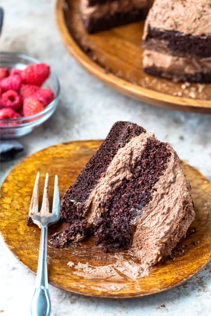 Chocolate Brownie Cake - I Heart Eating