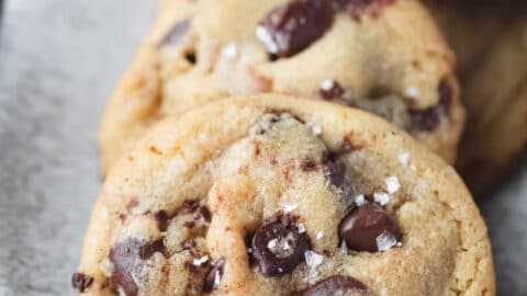Classic Chewy Browned Butter Chocolate Chip Cookies
