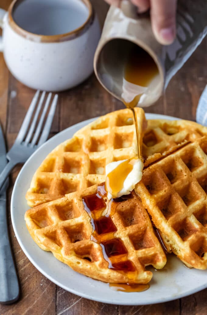 Yeast Waffles - I Heart Eating