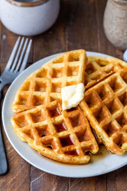 Yeast Waffles - I Heart Eating