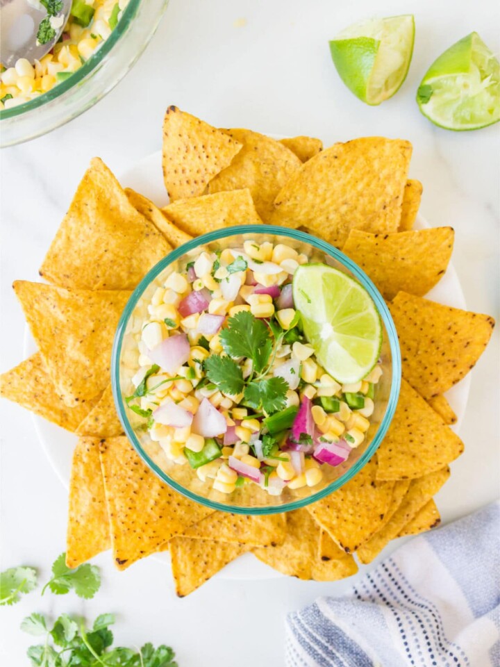 Mexican Street Corn Salad - I Heart Eating